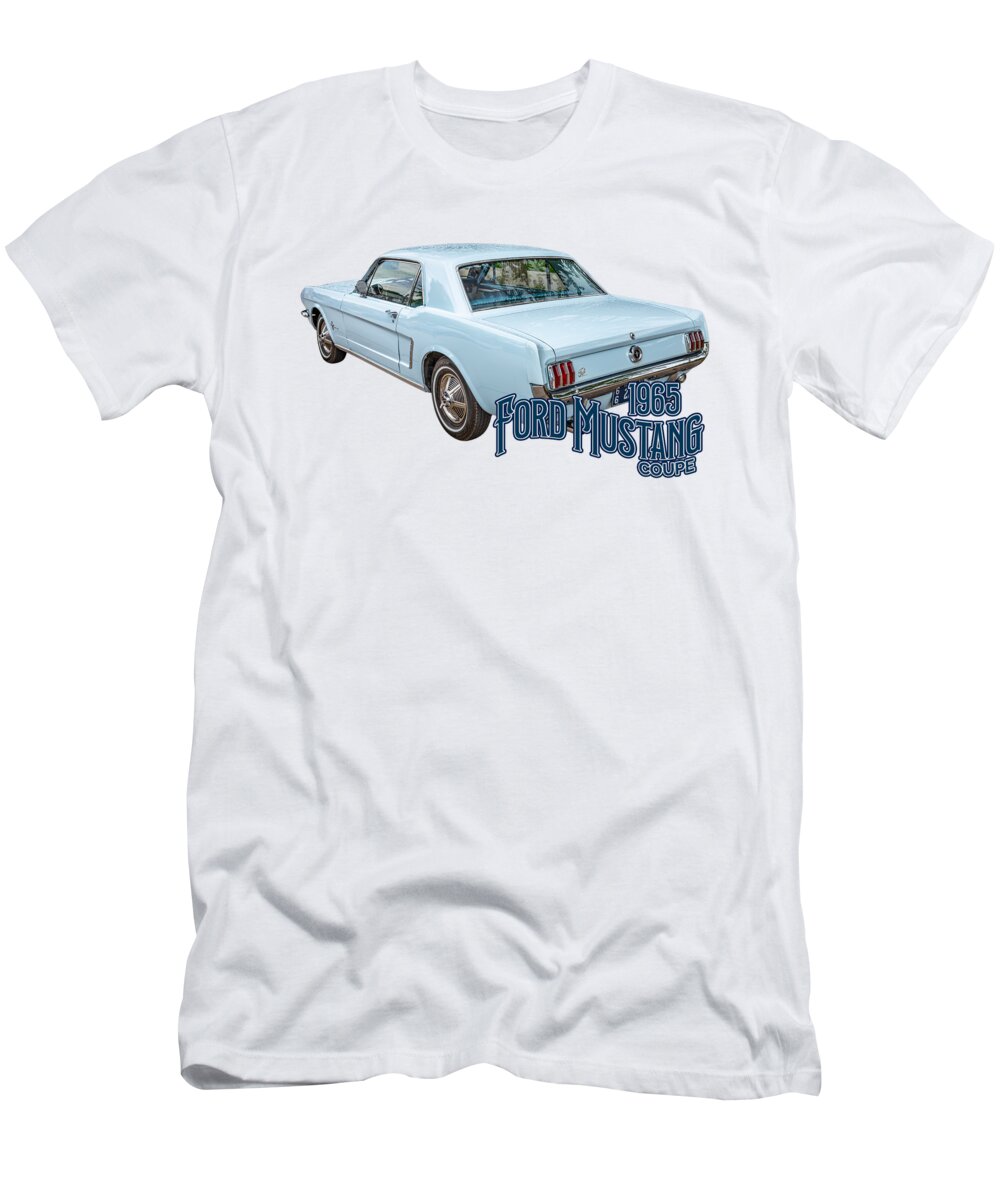 1965 ford mustang coupe t shirt 1514 clwy2