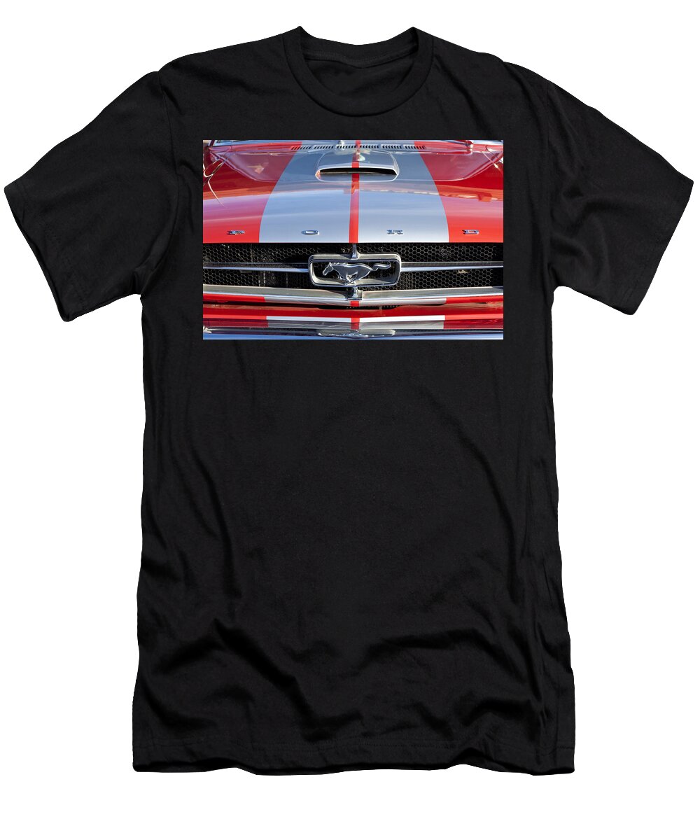 1965 ford mustang front end t shirt 1698