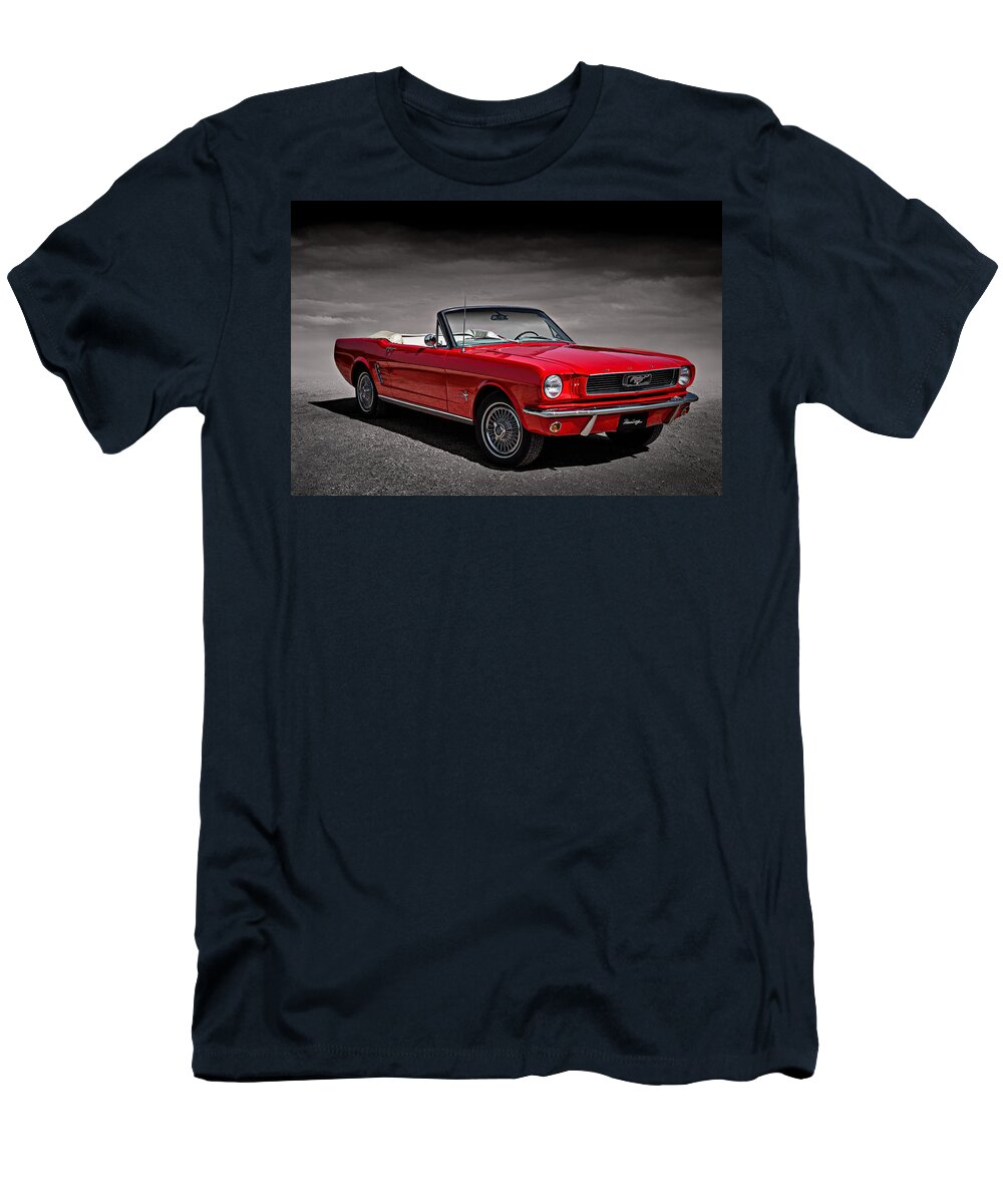 1966 ford mustang convertible t shirt 6875 9e1ip