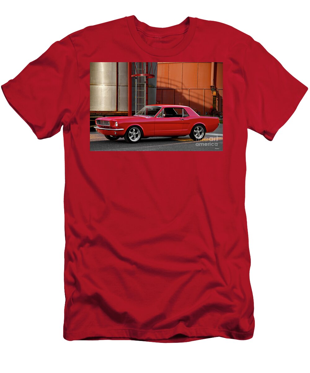 1966 ford mustang coupe t shirt 3898 ebr83