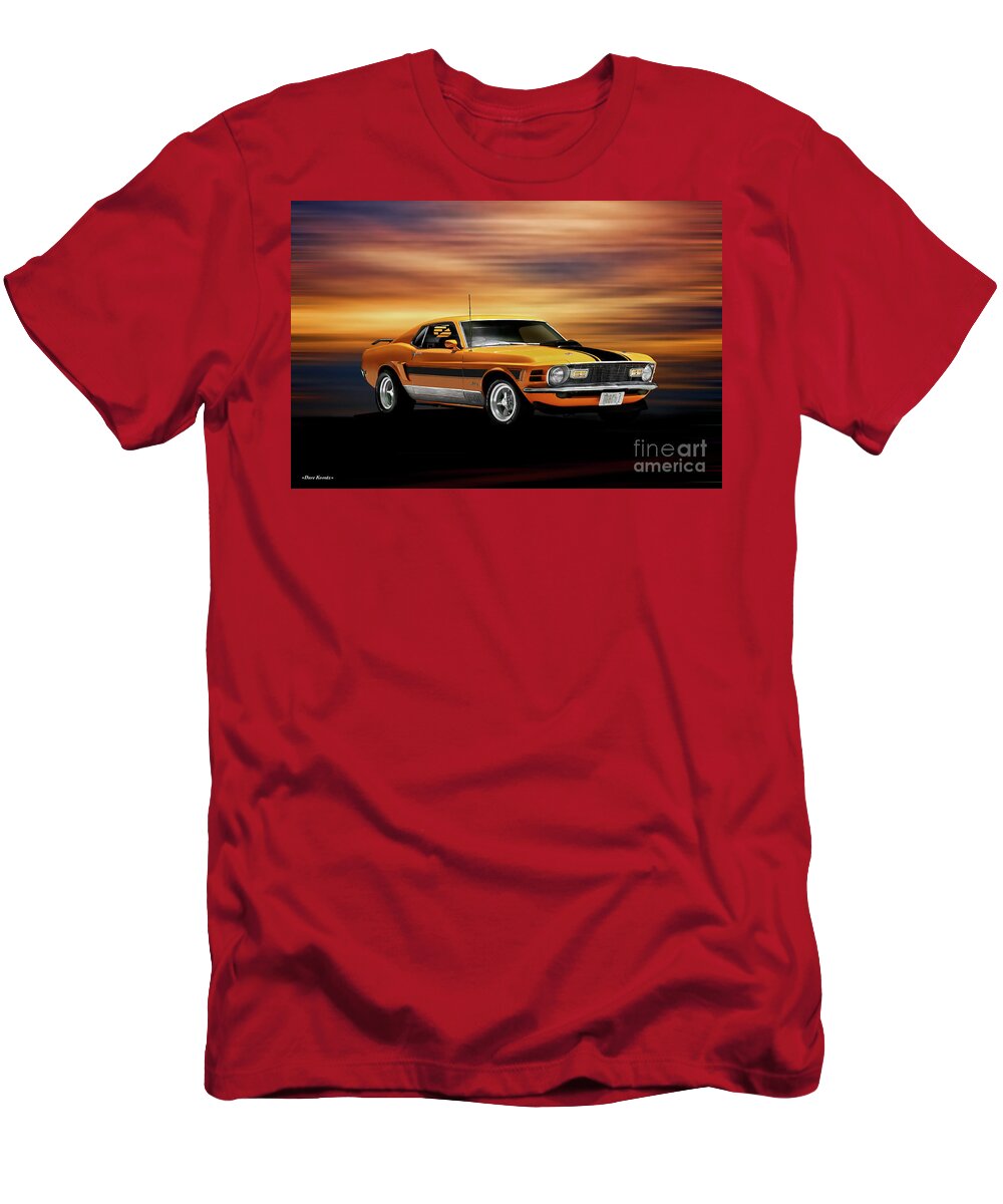 1970 ford mustang mach 1 %233 t shirt 9730 lyvdc