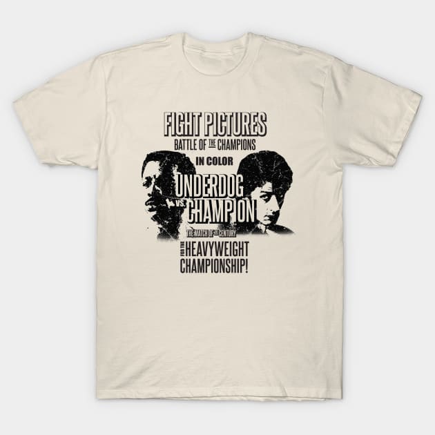 battle of champions boxing 1976 underdog vs champion t shirt boxing t shirt 1846 gu0d1