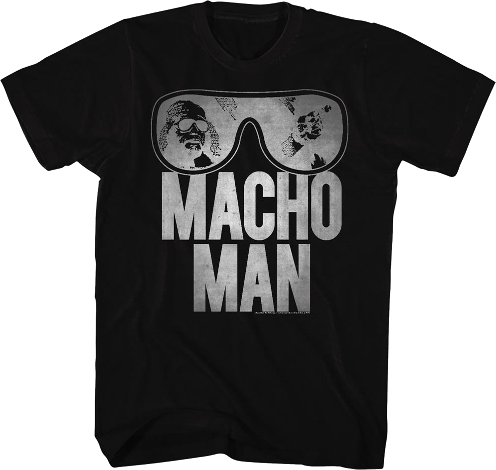 black macho man randy savage shirt 8885 bwdt2
