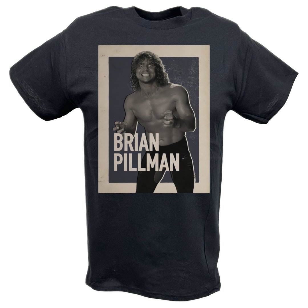 brian pillman poster print black t shirt 7200 0kdb5