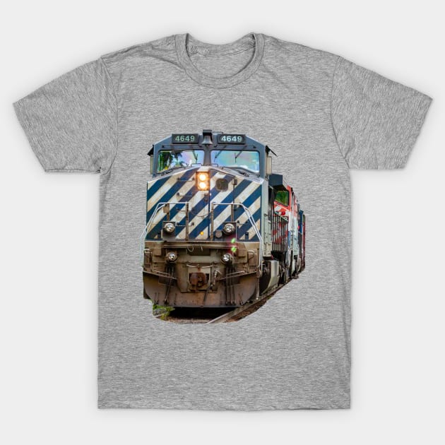 canadian locomotive t shirt 4427 gtray