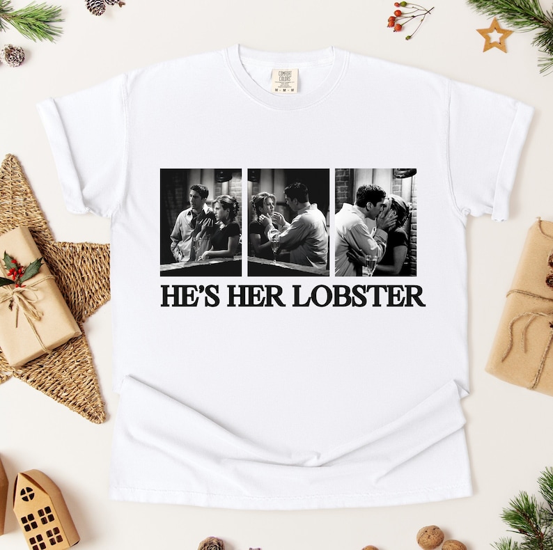 friends lobster tshirt ross and rachel shirt 4099 pprl9
