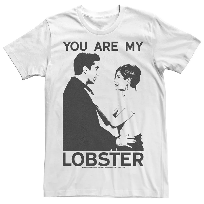 friends ross and rachel you are my lobster tee 2394 umd8d