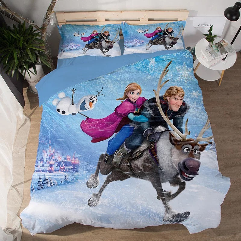 frozen anna elsa princess duvet cover quilt cover pillowcase bedding se juicy couture bedding 9096 w3nu3