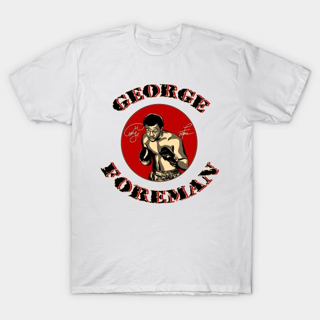 george foreman t shirt boxing t shirt 8416 9vtmn