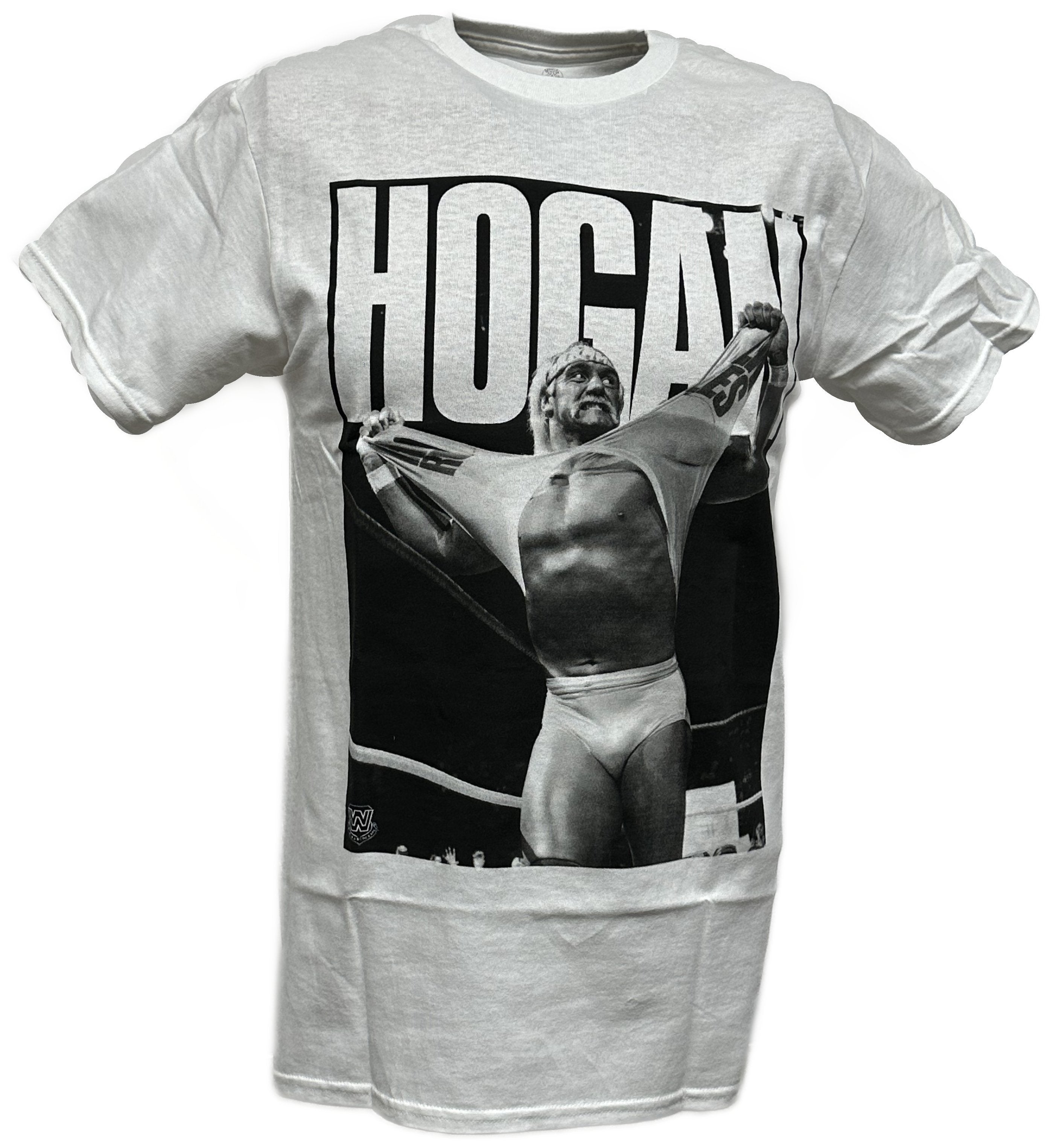 hulk hogan definitive superstar wwe mens white t shirt 9251 nheav