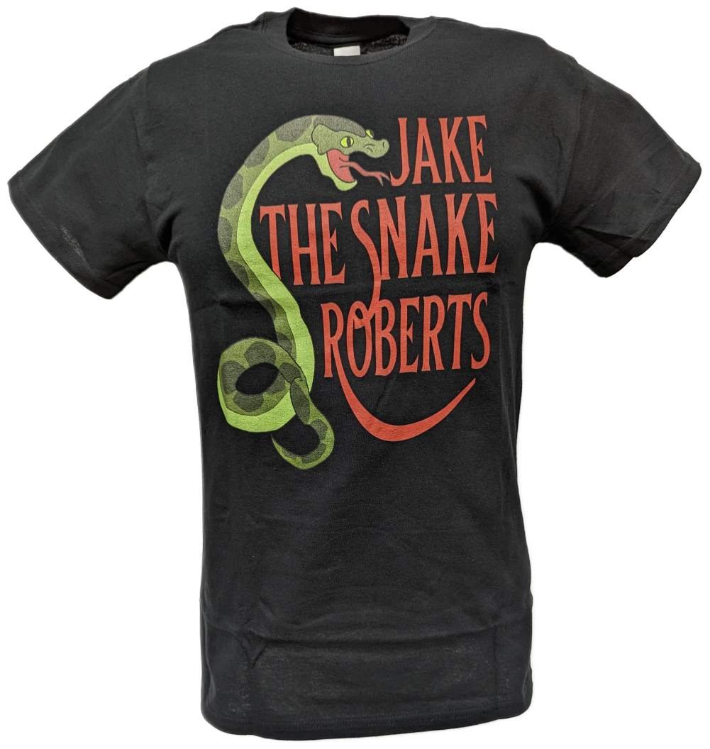 jake the snake roberts python power black t shirt 2621 rhrrq