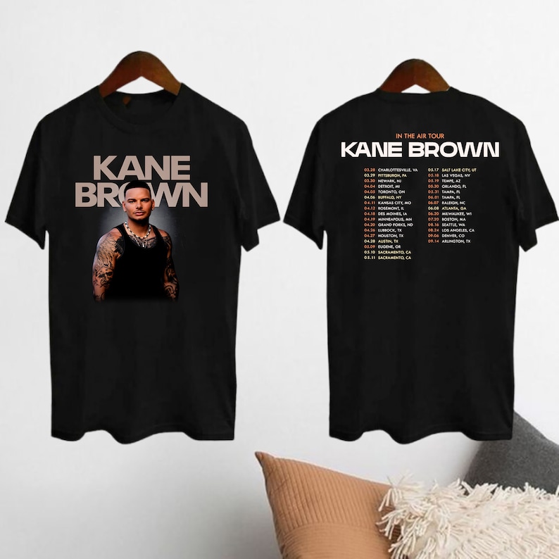 kane brown in the air tour 2024 shirt kane brown fan gift shirt 7404 v8l9q