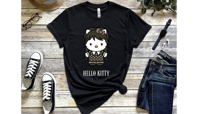 karol g inspired hello kitty shirt cute collaboration tshirt 7120 nafua