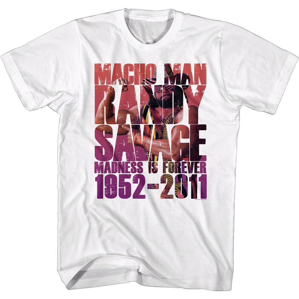 macho man randy savage is forever 1952 2011 tribute t shirt 5594 u7iig