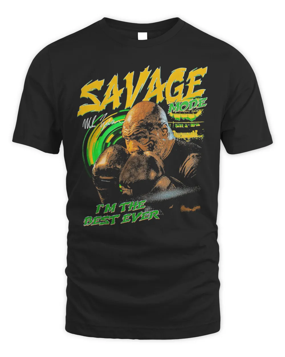 mike tyson merch savage mode shirt 8862