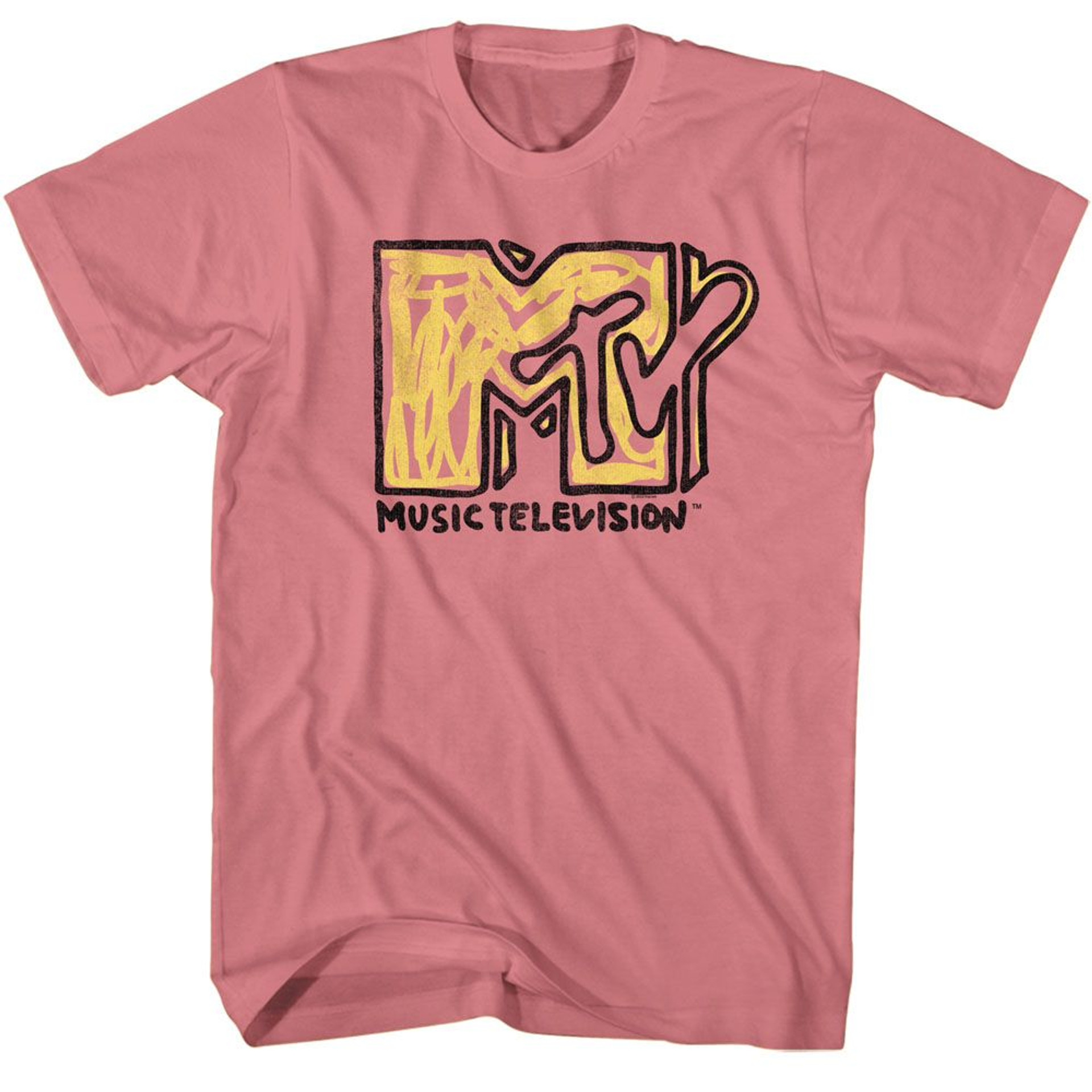 mtv scribble logo mauvelous t shirt 3894 tqgei
