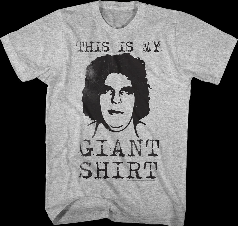 my andre the giant shirt 3937 gsjfm