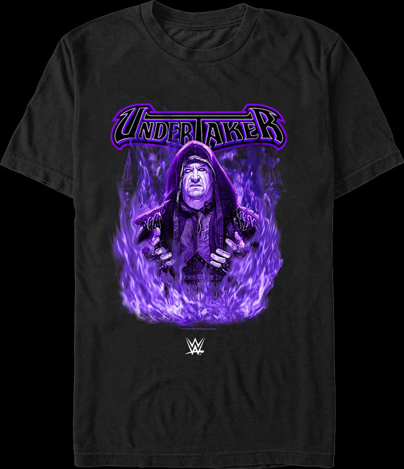 purple flames undertaker t shirt 8054 pi7fz