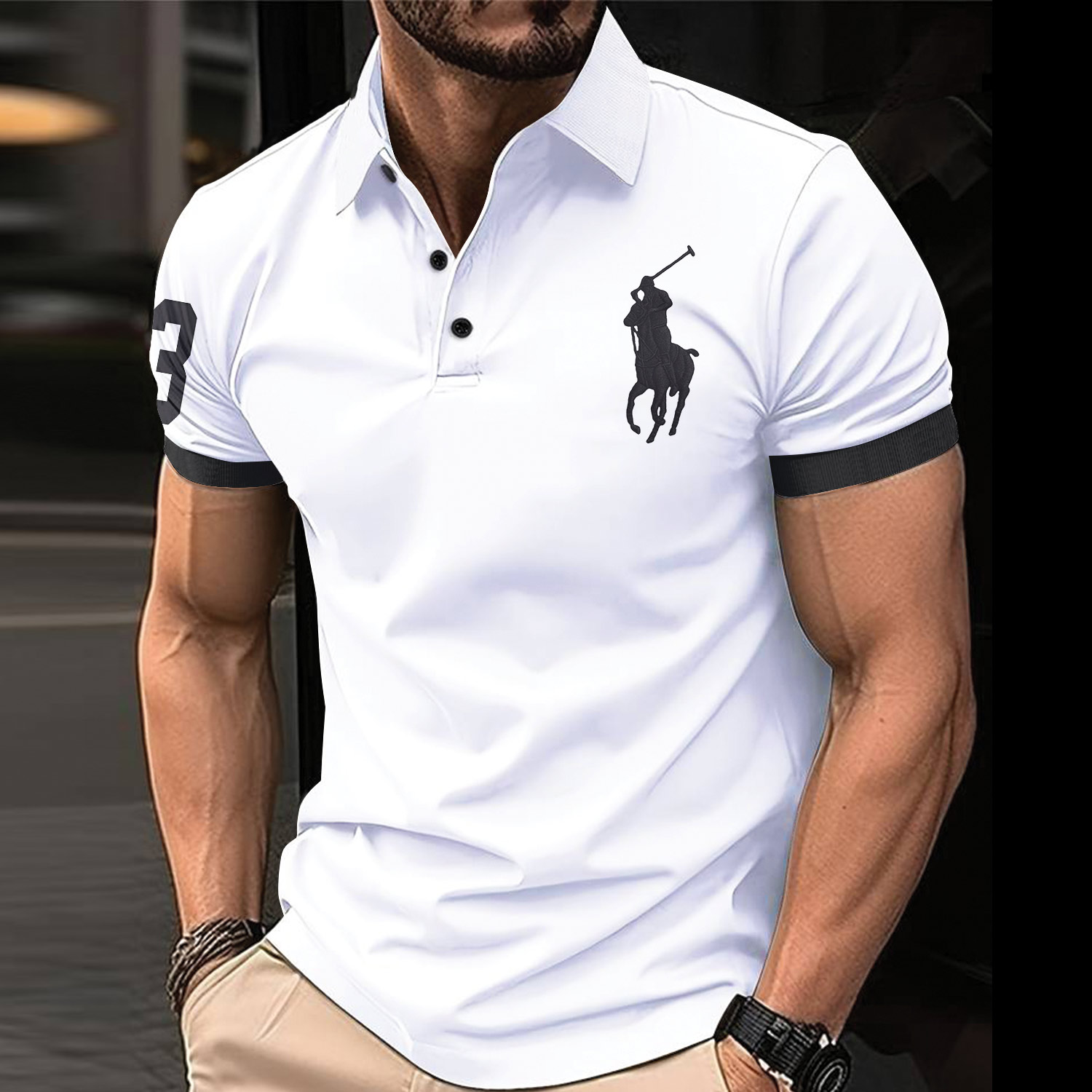 rl luxury polo shirt for men tl12120003 8452
