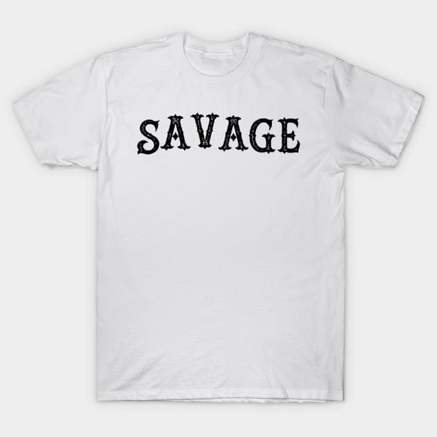 savage blk t shirt boxing t shirt 5664