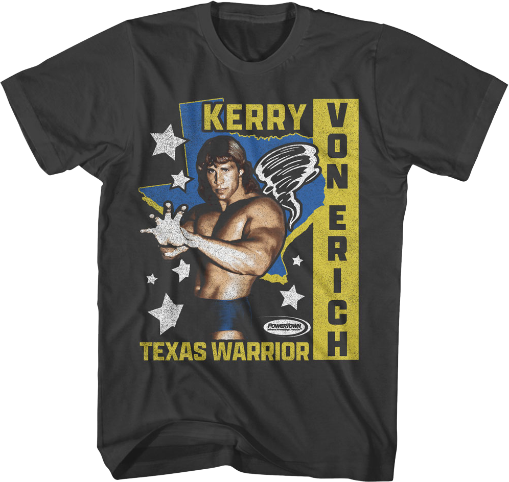 texas warrior stars kerry von erich t shirt 3322 duywn