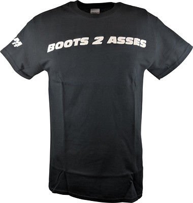 the rock 24 7 365 team bring it boots to asses mens black t shirt 9826 v9njq