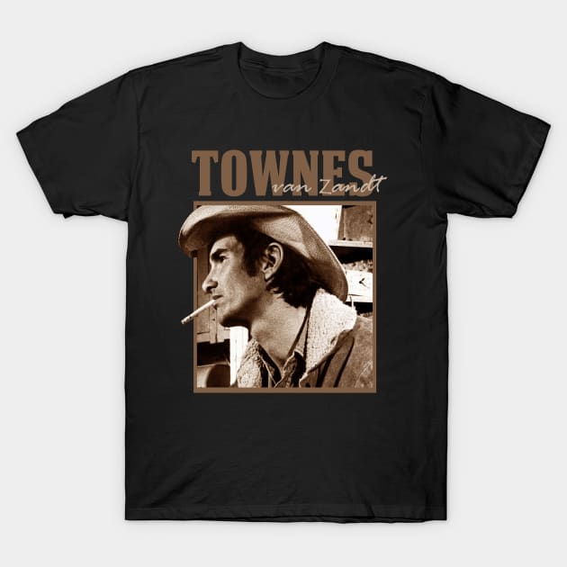townes van zandt vintage t shirt 4210