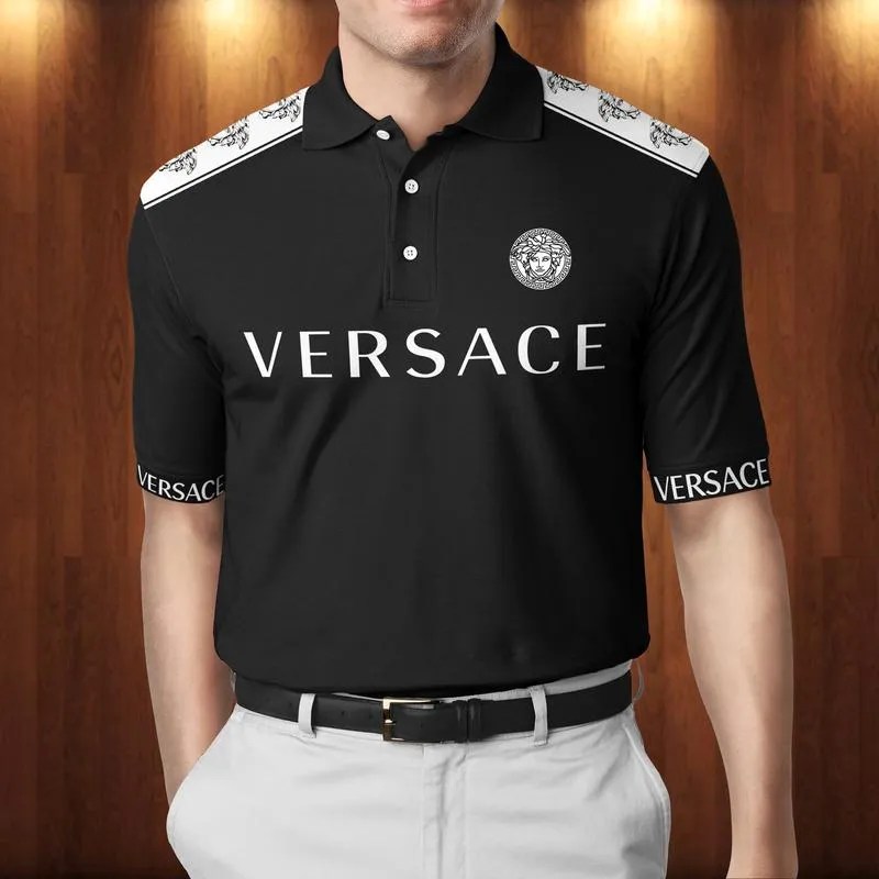 versace polo shirt for men af00702 4720
