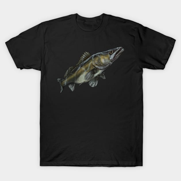 walleye t shirt fishing t shirt 6013 2tuil