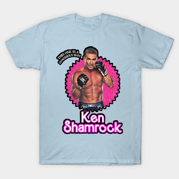 wrestlemania ken shamrock t shirt 6512