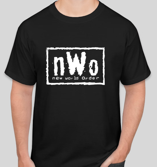 wrestlemania new world order shirt nwo logo wcw pro wrestling t shirt 9915 acrdm