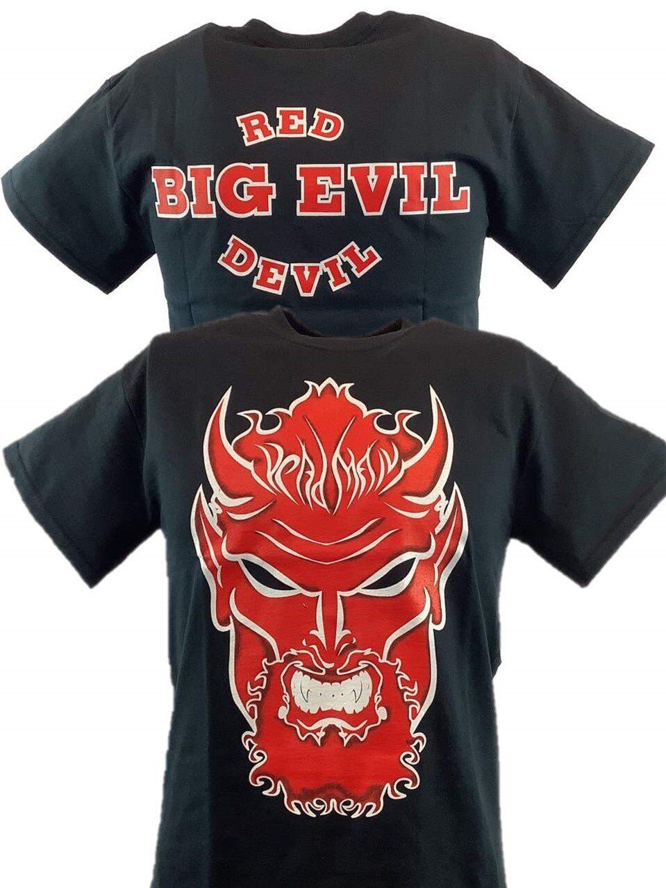 wrestlemania undertaker big evil red devil head t shirt 5987