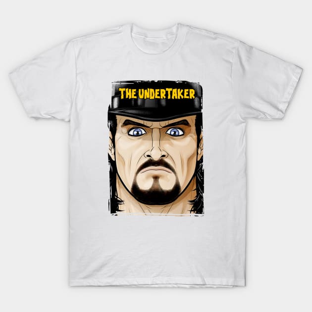 wwe the undertaker scary face t shirt 4766 uwjeo
