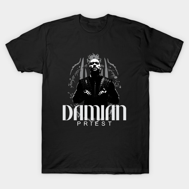 wwe vintage damian priest t shirt 5751 bzuoq